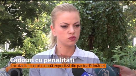 Locatarii unor blocuri din Galați au primit cadouri cu penalități din partea Primăriei