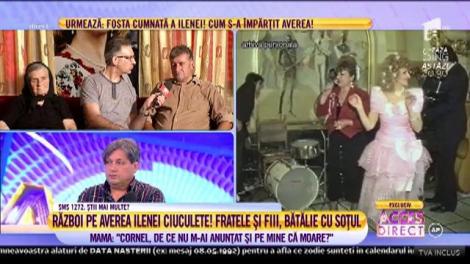 Aurel, fratele Ilenei Ciuculete, către Cornel Galeș: "I-ai interzis surorii mele să mai vorbească cu mine"