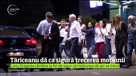 Tabăra PSD-ALDE anunţă că nu are emoţii cu privire la votul asupra moţiunii de cenzură