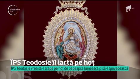 Un  hoț i-a furat Înaltpreasfinţitului Teodosie, mitropolitul Tomisului, un medalion valoros