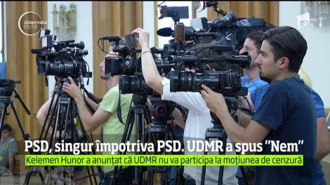 PSD a rămas singur în războiul contra PSD