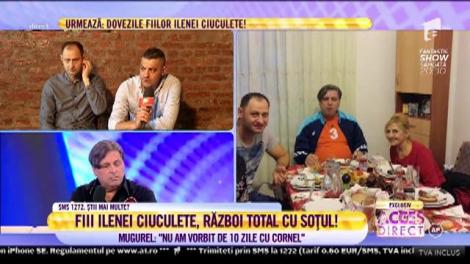 Mugurel, fiul Ilenei Ciuculete, despre relația cu Cornel Galeș: "A profitat de bunătatea noastră. Ne-a luat de proști"