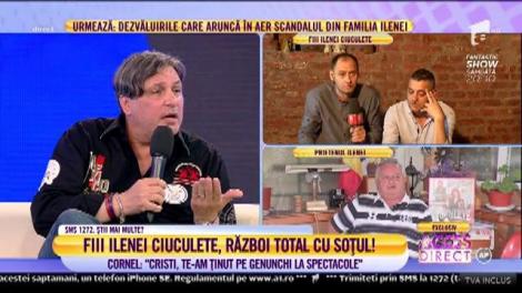 Replici acide între Cornel Galeș și Valeriu Sfetcu, primul soț al Ilenei Ciuculete