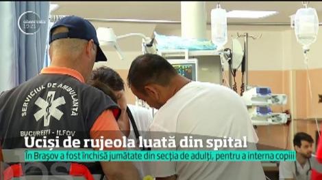 10 din cei 30 de copii şi tineri răpuşi de rujeolă au luat boala din spitale