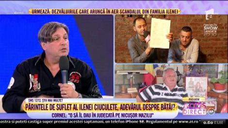 Mugurel, fiul Ilenei Ciuculete, acuzații la adresa soțului artistei: "Cornel, vrei să ne denigrezi pe mine și pe Cristi"