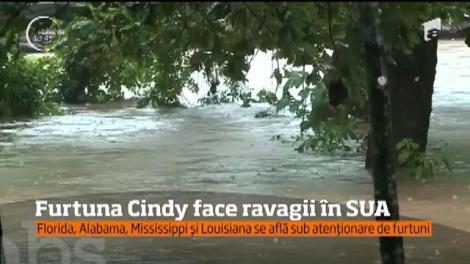 Furtuna tropicală Cindy a pus stăpânire pe mai multe state americane!