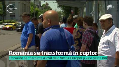 Valul de caniculă care a sufocat Europa ajunge și în România
