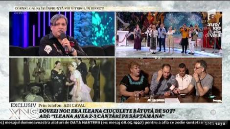 Adi Caval: ”Nu mi-a spus că ar avea datorii. Ileana Ciuculete avea două, trei cântări pe săptămână”