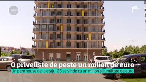 Penthouse-ul din cea mai înaltă clădire de apartamente din România se vinde pentru un milion şi jumătate de euro!