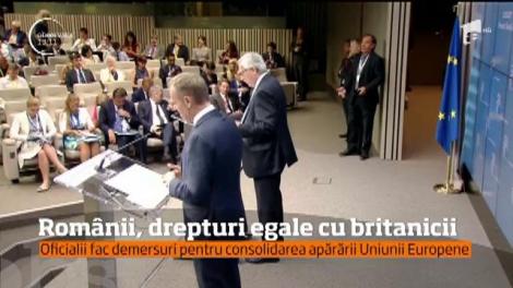 Premierul Theresa May a confirmat că europenii care au trăit în ultimii cinci ani în Regat, vor primi drepturi egale cu cele ale britanicilor, după Brexit