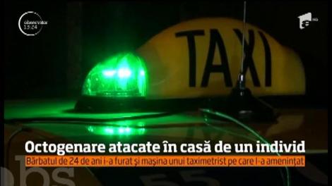 A fost alertă maximă în mai multe judeţe, după ce un individ a atacat două femei de peste 80 de ani şi a furat un taxi