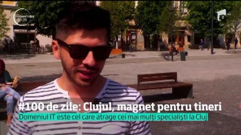 #100 de zile de vară. Clujul, magnet pentru tineri. 1 din 25 de clujeni lucrează în domeniul IT