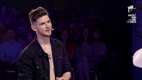 Proba "Mimă de poveste". Andreea Bălan și Lucian Ionescu, peripeții la o petrecere de pensionari!