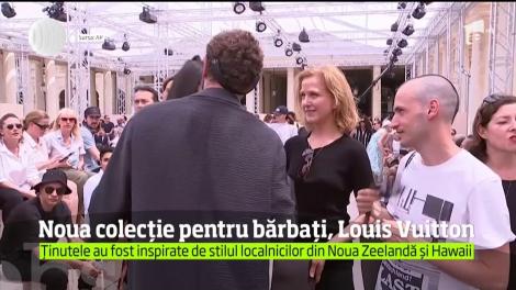 Casa de modă Louis Vuitton şi-a prezentat cea mai nouă colecţie pentru bărbaţi, la Paris