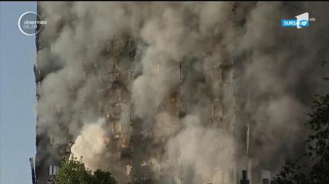 800 de locuințe, evacuate de urgență în Londra