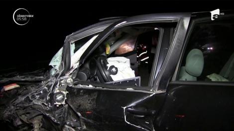 Accident frontal pe drumul naţional ce leagă Dejul de Baia Mare. Șapte oameni au fost răniţi