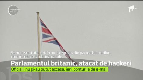 Marea Britanie a fost din nou ţinta hackerilor. De data aceasta, Parlamentul a căzut pradă unui atac cibernetic