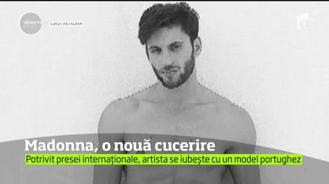 Madonna se iubește cu un tânăr model portughez
