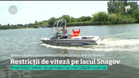 Milionarii României au pus stăpânire pe Lacul Snagov. Nu respectă nicio regulă, nici măcar după ce un om a murit lovit de o şalupă