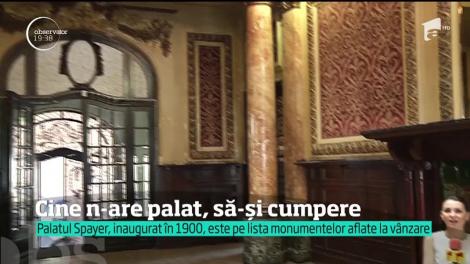 Un palat din Bucureşti vechi de peste 100 de ani, scos la vânzare