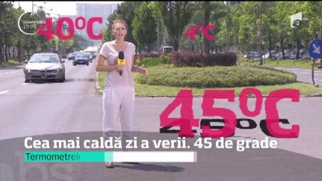 România fierbe! Ne topim la temperaturi care ajung şi la 40 de grade celsius