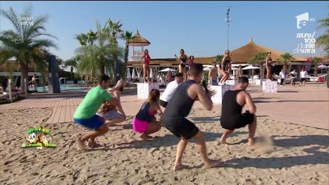 Fitness la Neatza! Exerciții fizice care se pot face la plajă