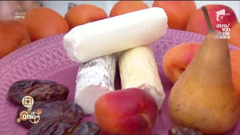 Delicios şi sănătos. Caise umplute cu brânză de capră