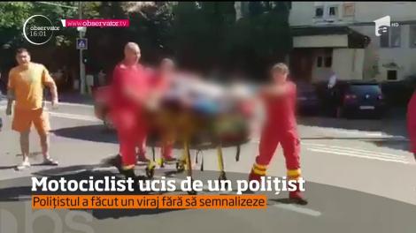 Un motociclist din Baia Mare şi-a pierdut viaţa din cauza unui poliţist care a ignorat toate regulile de circulaţie
