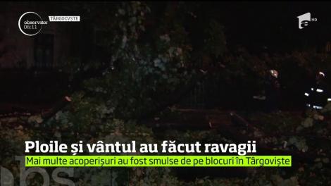 Furtuni violente au lovit mai multe judeţe din ţară