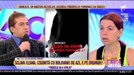 Ţipete, reproşuri şi ameninţări cu bolovani în mână!