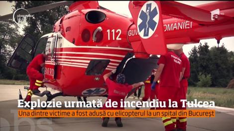 Explozie devastatoare în comuna Balabancea, judeţul Tulcea