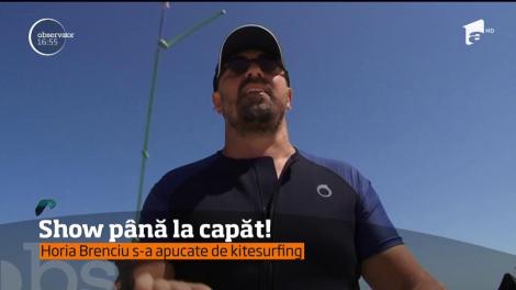 Horia Brenciu nu este capabil să stea liniştit! S-a apucat să înveţe kitesurfing