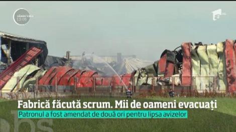 UPDATE! A fost iadul pe pământ la Baloteşti. Mii de oameni au fost evacuaţi