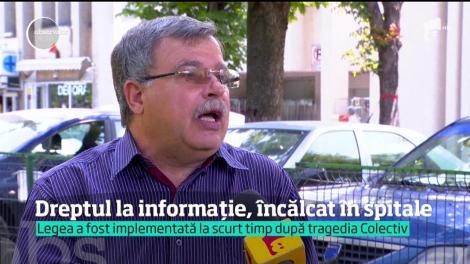 Dreptul la informaţie, încălcat în spitalele din România