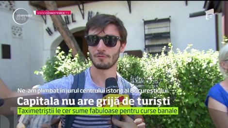 Capitala nu are grijă de turiştii săi. Curioşii care îşi doresc să vadă Bucureştiul cresc de la un an la altul