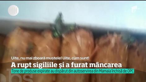 Tone de produse expirate au dispărut din autoservirea din Mamaia închisă de OPC