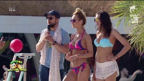 Flavia și Amalia, lecții de Stand up padlle surfing: "Poate cazi, Flavia, să ajungem și noi pe internet"