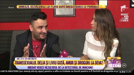 Liviu Guţă, faţă în faţă cu transsexualul Delia! Liviu: "Depun plângere penală împotriva acestui individ"