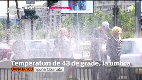 Zile de foc în România. 1 iulie va intra în istorie cu cele mai ridicate temperaturi, pentru această perioadă. Peste 70 de grade, la nivelul asfaltului