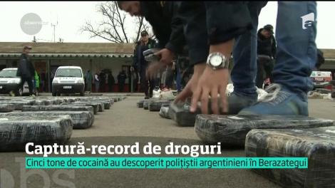 Cea mai mare captură de droguri din istoria Argentinei