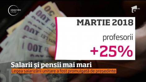 Veste bună pentru bugetari! De la 1 iulie, se măresc salariile, substanțial. Punctul de pensie va crește și el