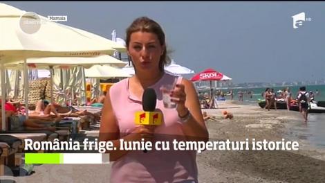România arde la temperaturi record. Sunt cele mai călduroase zile de iunie din istoria măsurătorilor meteorologice.