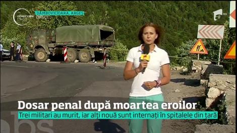 Parchetul Militar deschide un dosar penal în legătură cu accidentul din Argeş