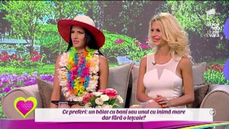 Dragoste şi alte nebunii: "Ce preferi: un băiat cu bani sau unul cu inimă mare şi falit?"