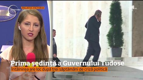 Guvernul Mihai Tudose a fixat prima şedinţă de guvern din acest mandat