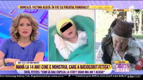 Mamă la 14 ani! A născut singură &icirc;ntr-un spital, departe de familie, departe de tatăl pruncului pe care-l purta &icirc;n p&acirc;ntece!