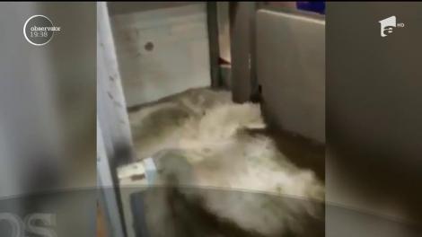 Un oraş spaniol a fost îngropat de grindină