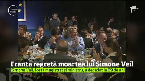 Simone Veil, fost ministru al Franţei, a încetat din viaţă la 89 de ani