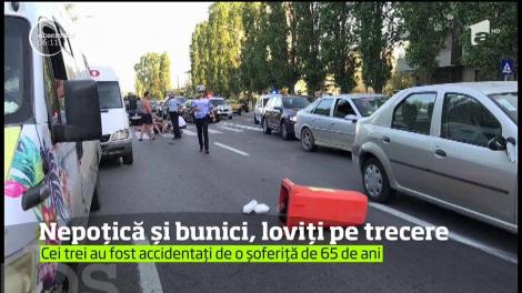 O fetiţă şi bunica ei, spulberate de o maşină pe o trecere de pietoni din staţiunea Mamaia. Dorian Popa a sărit în ajutorul lor!