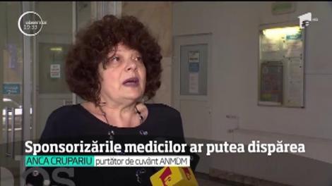 Sponsorizările medicilor ar putea dispărea